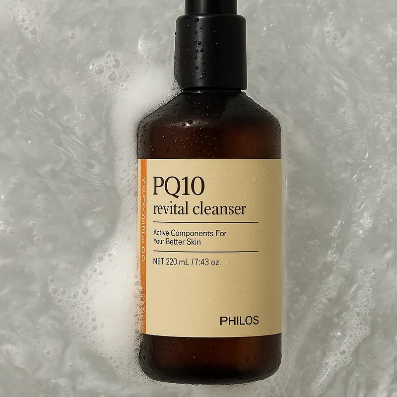 피부홈케어 순서 1단계 클렌징에 쓰는 PQ10 리바이탈 클렌져 사진