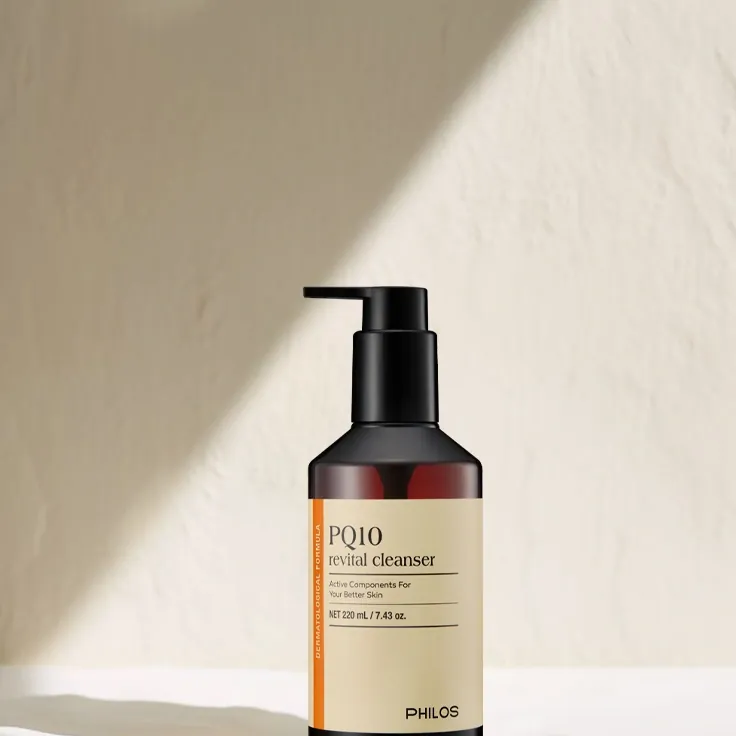 PQ10 리바이탈 클렌져 220ml 실제 제품 사진